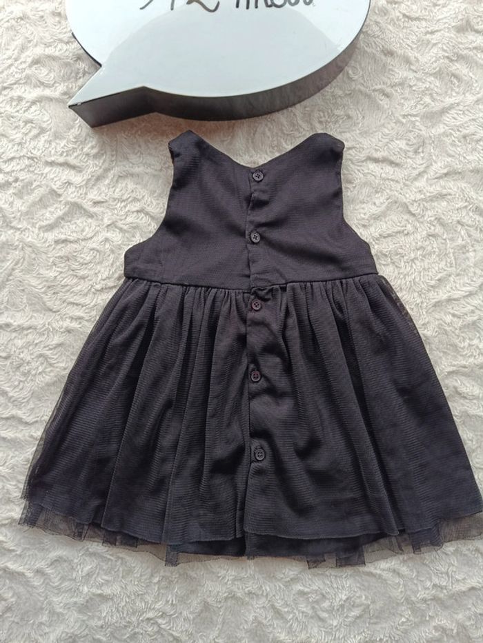 Robe de fête anniversaire mariage Noël sequins Fille 12 mois Tex Baby - photo numéro 8