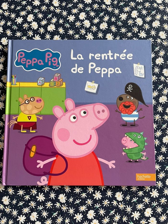 Livre Peppa Pig la rentrée des classes