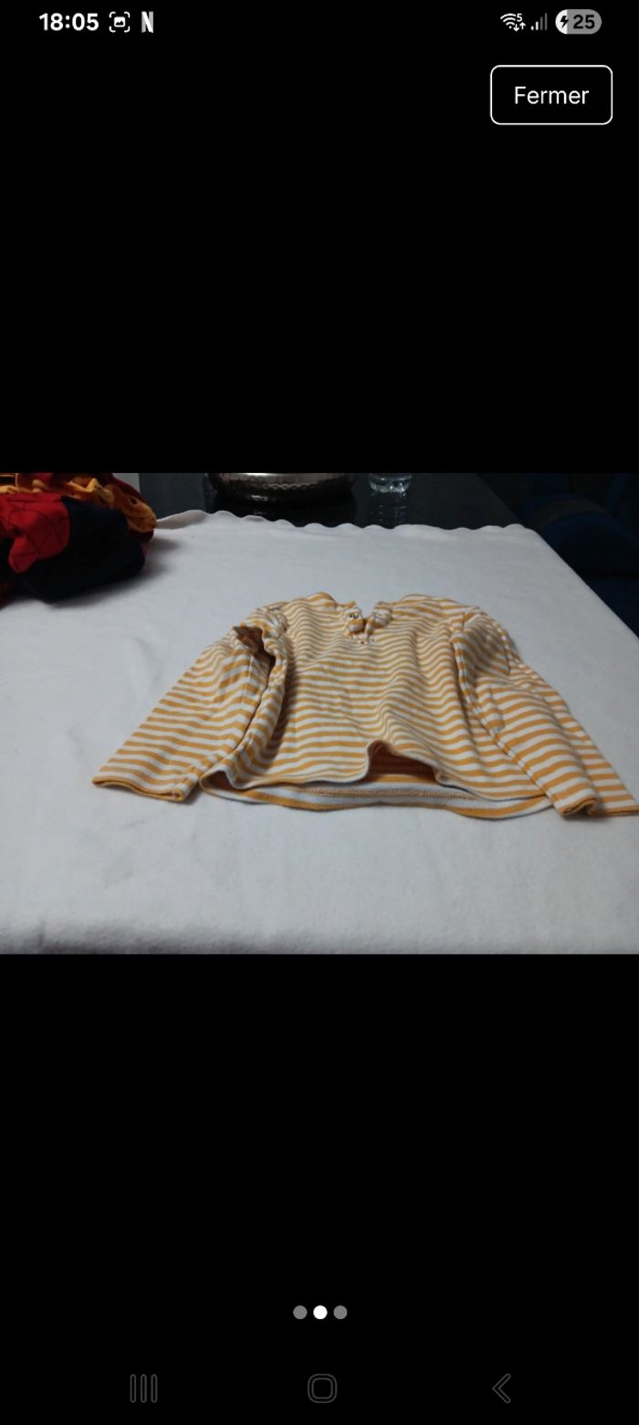 Pull jaune - photo numéro 2