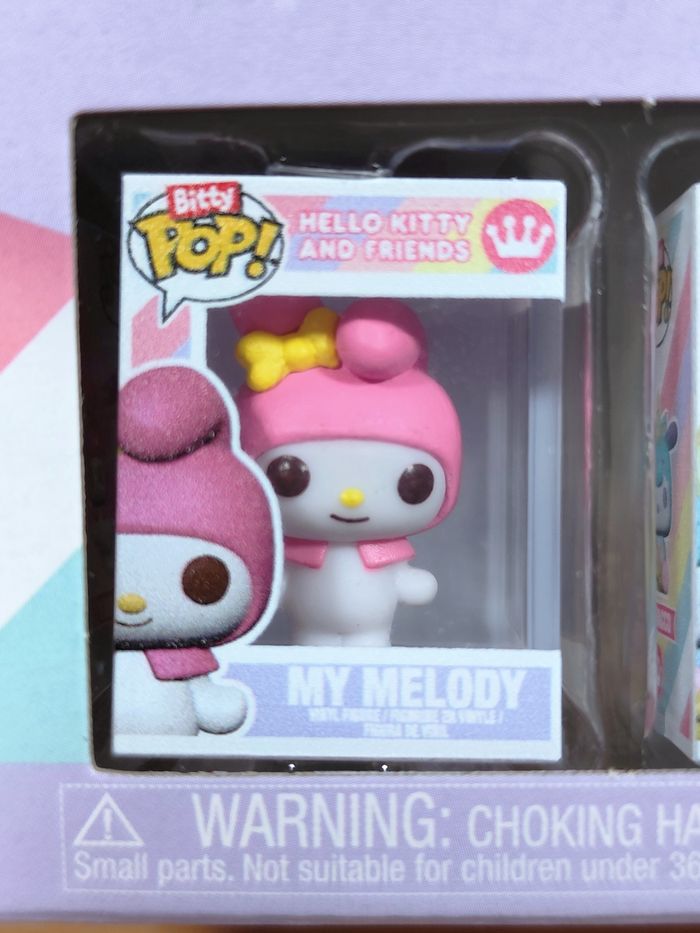 Pack 4 Funko Bitty Pop! Hello Kitty & Friends (Inclus CHASE) - photo numéro 2
