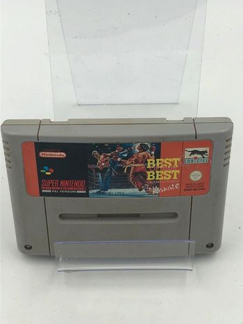 Jeu vidéo Best Of the Best karaté sur console Super Nintendo / SNES