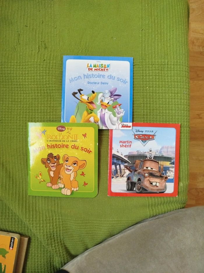 Lot 3 livres Disney