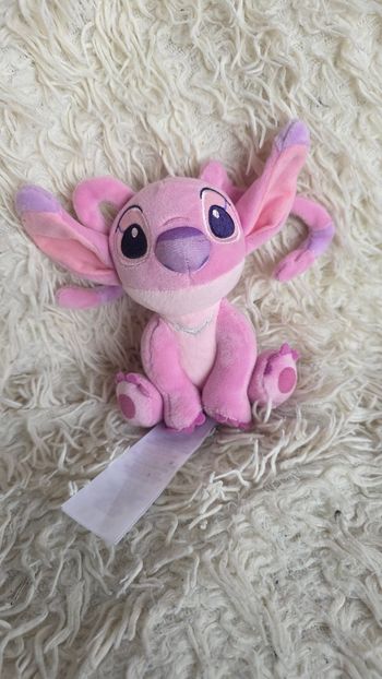 Peluche d'épaule disney aimanté angel / stitch disneyland paris - disney store ( sans aimant )