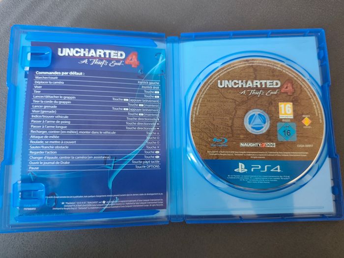 Jeux PS4 - AC Odyssey & Uncharted 4 - photo numéro 3