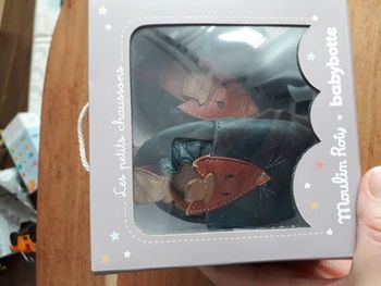 Chaussons renard, 6-12 mois