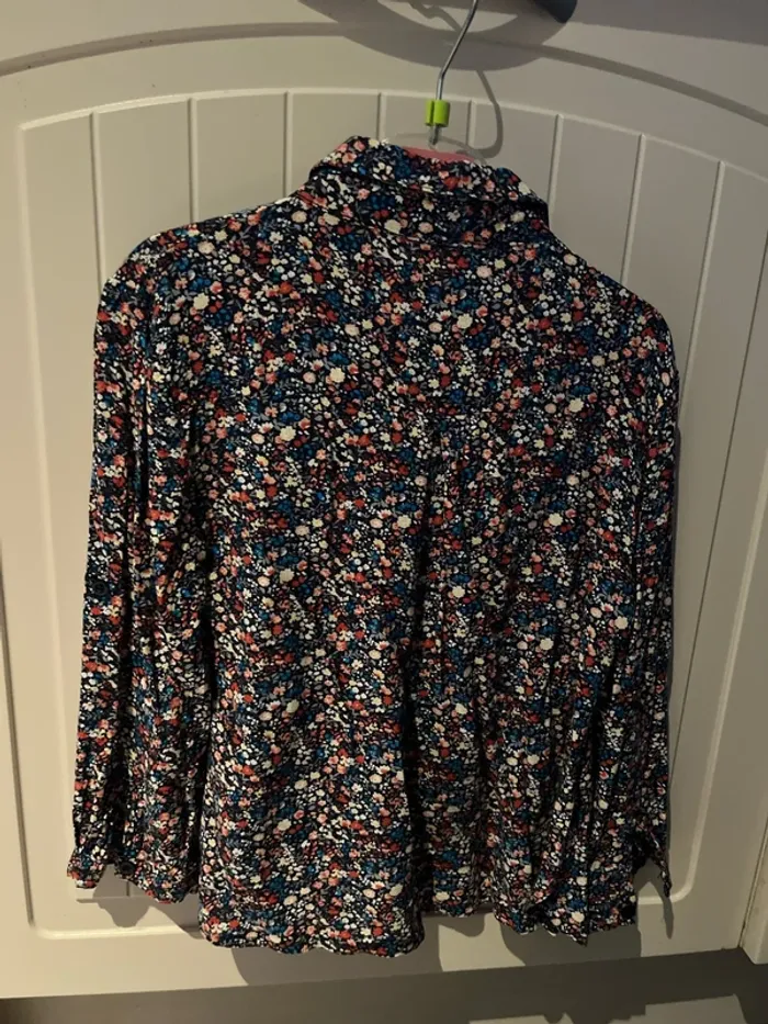 5 ans - chemise mère&fille paris fleuri - photo numéro 5