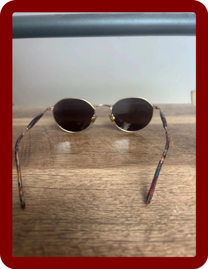Lunette de soleil Gucci verre rond taille unique - photo numéro 4