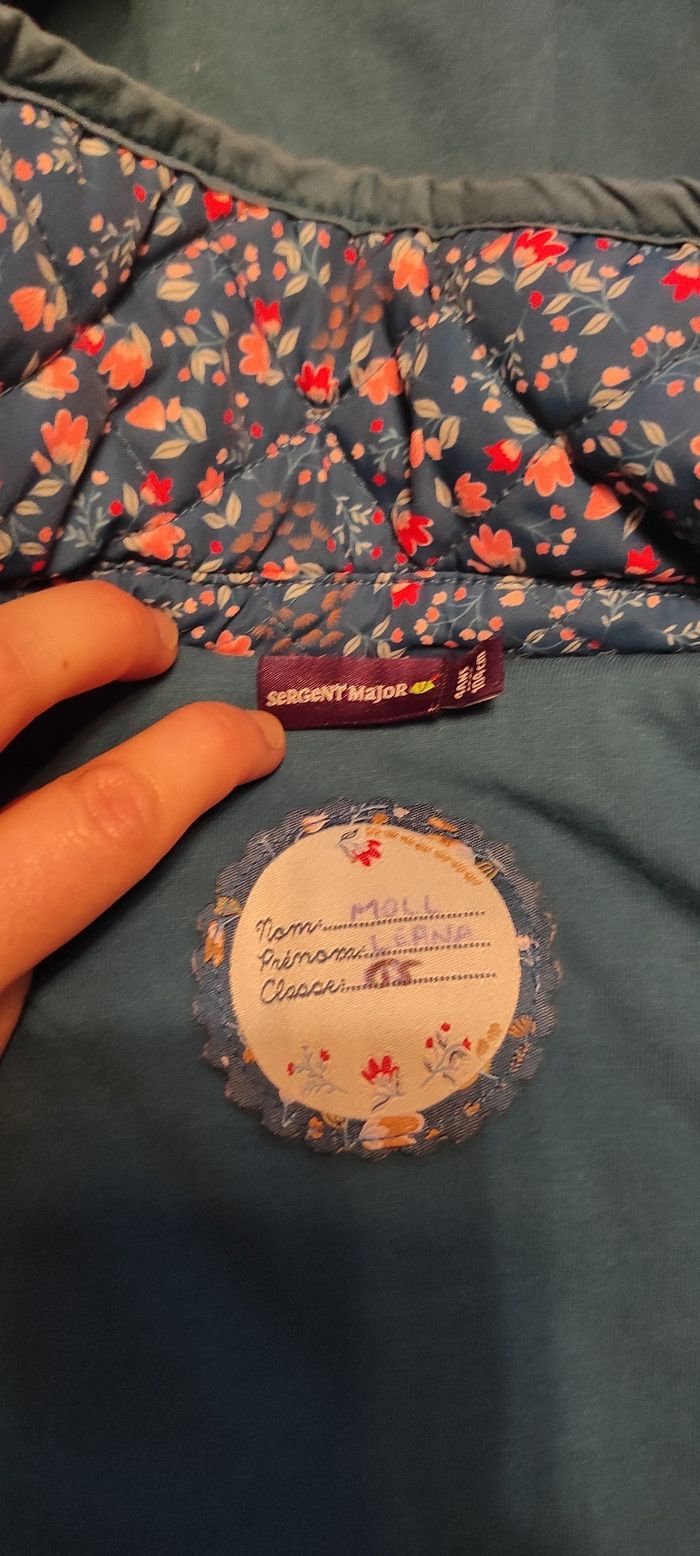 Manteau fleuri 4 ans Sergent Major - photo numéro 4