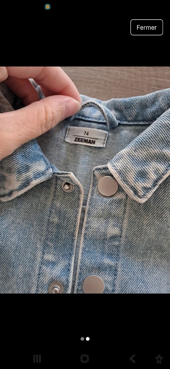 Veste jeans - photo numéro 2