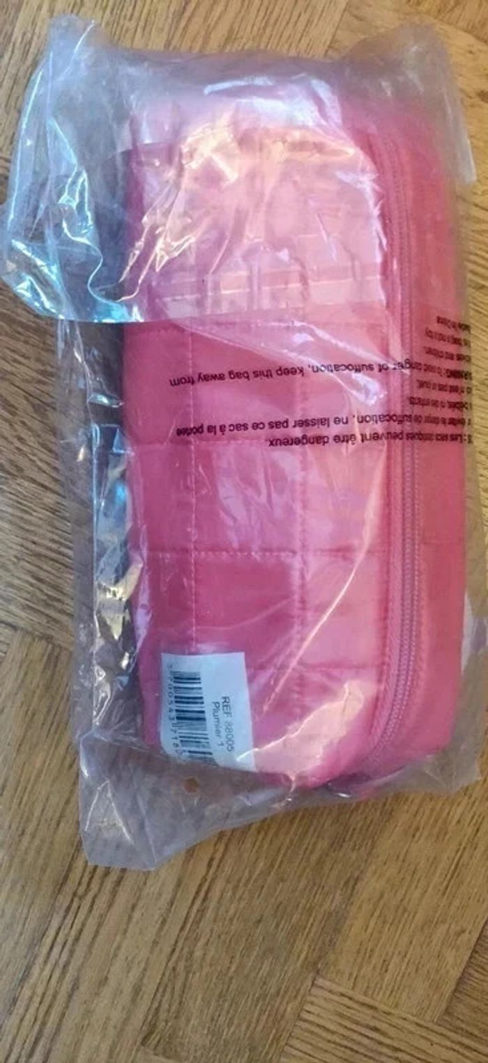 Neuve et étiquetée Grosse trousse carrée rose Mr Men Little Miss - photo numéro 5