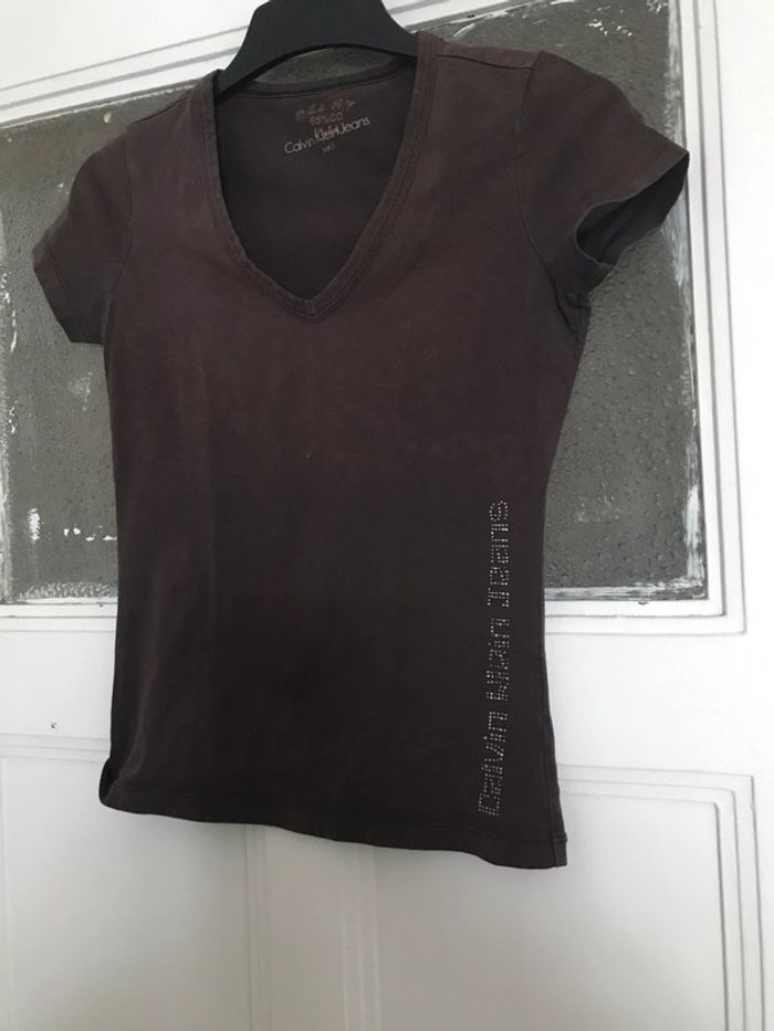 T shirt Calvin Klein femme taille S - photo numéro 4