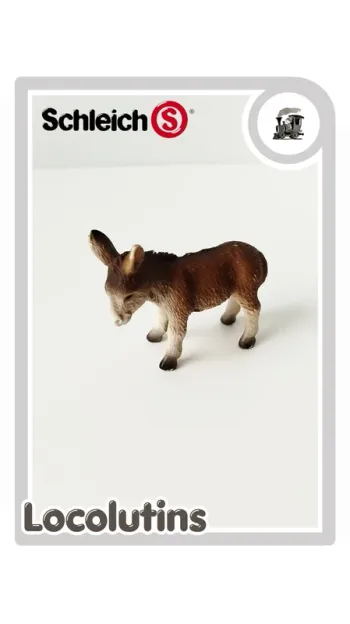 🚂 Figurine de l’ânon Schleich ▪ abs solide