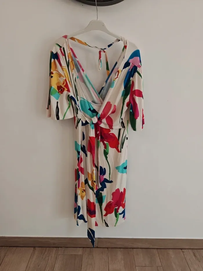 Robe d'été d'allaitement multicolore 42/44