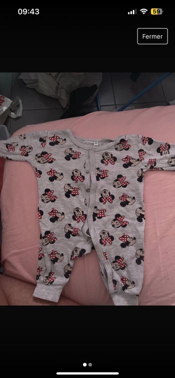 Pyjama Minnie naissance