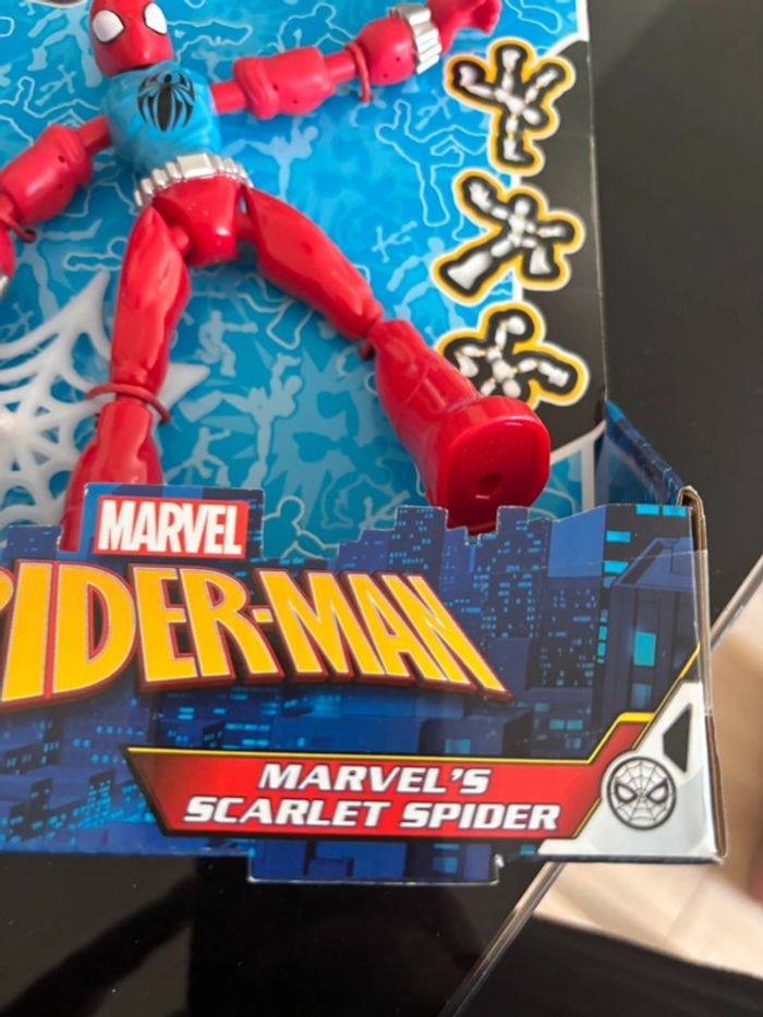 Figurine Scarlet Spider - Bend and Flex Marvel Spider-Man - Neuf - photo numéro 3