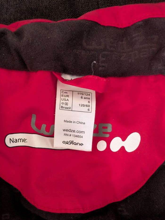 Combinaison de ski 5ans - photo numéro 5