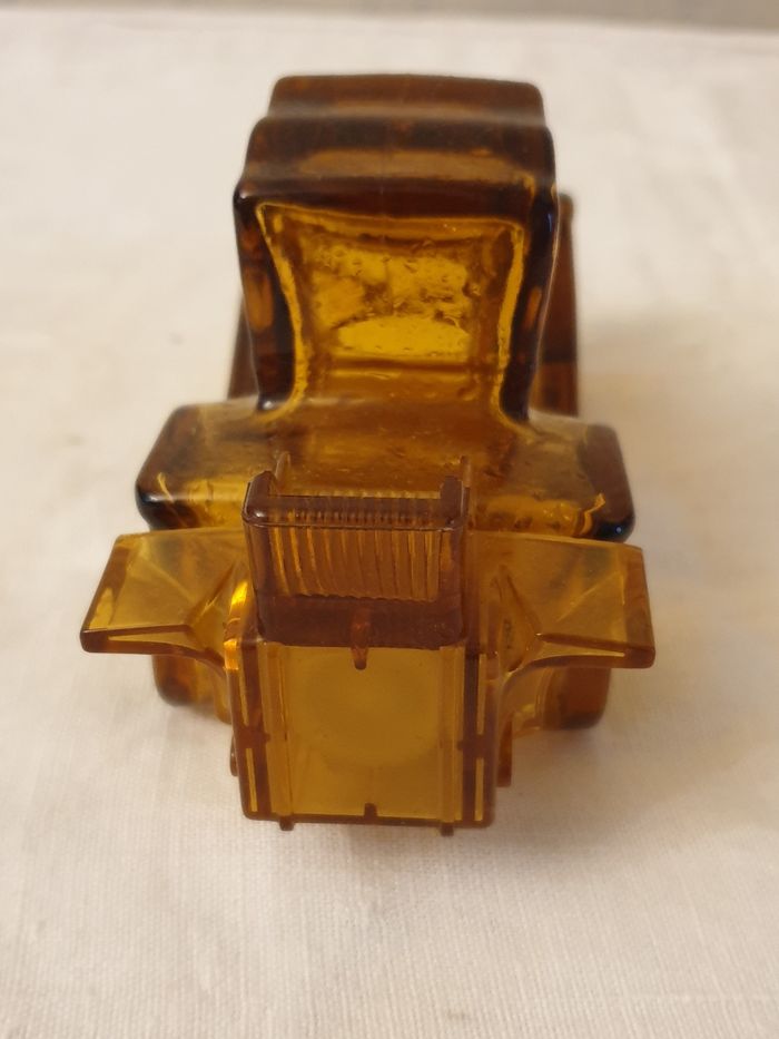 Flacon en verre fumé – Voiture – Vintage – Avon - photo numéro 5