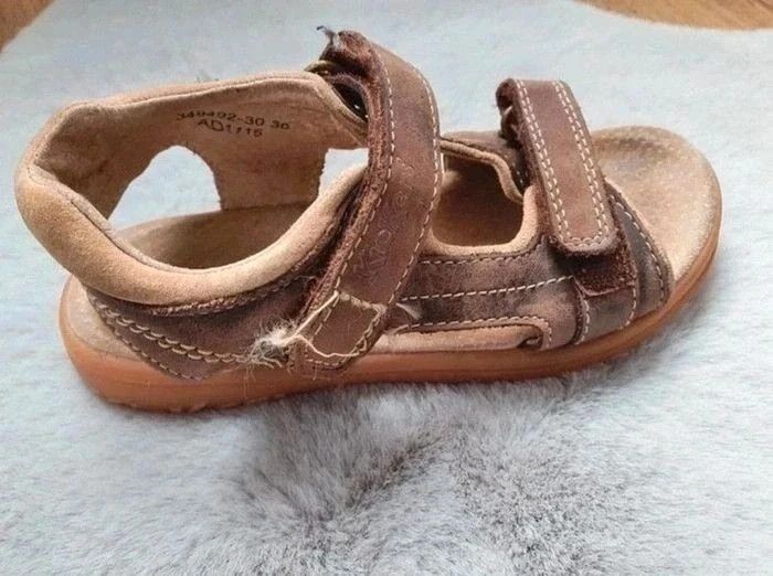 Sandales Kickers Platino marron clair pointure 30 - photo numéro 13