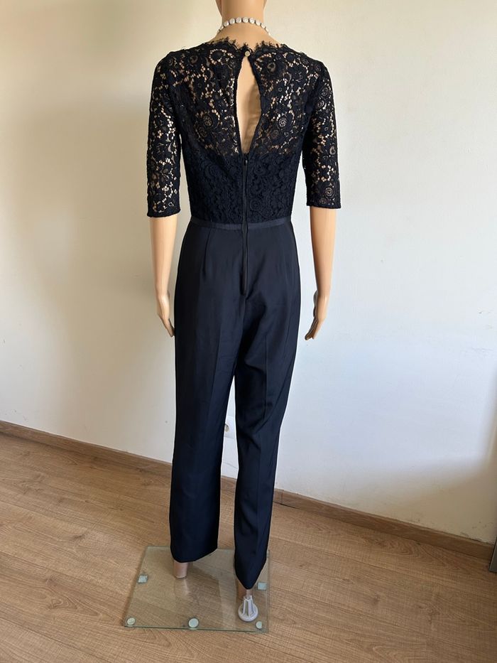 Combinaison bleue marine avec dentelle Morgan taille 34 TBE - photo numéro 6
