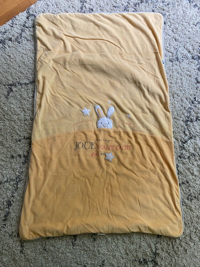 Couverture bébé sucre d’orge