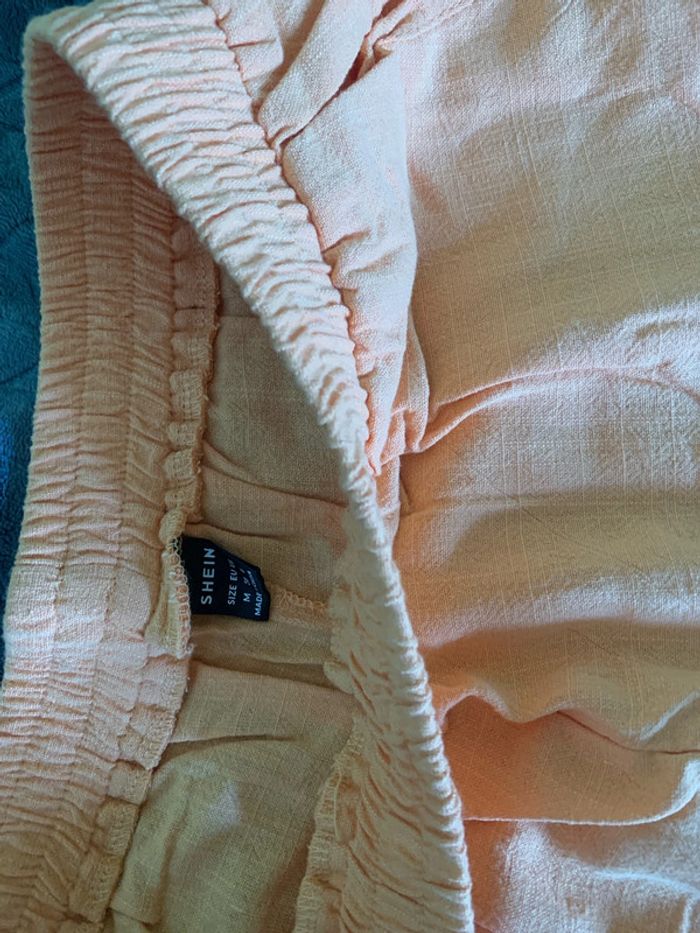 Pantalon large orange taille M - photo numéro 3