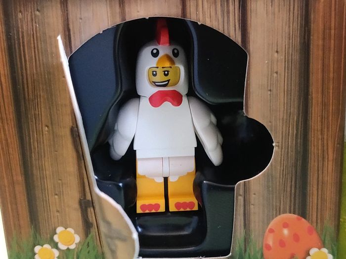 Minifig Lego poulet, en boîte - vrai Lego - photo numéro 5