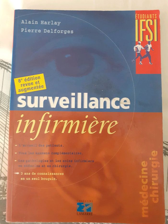 Livre surveillance infirmière 8ème edition