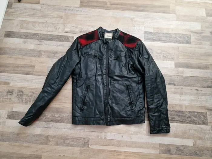 Veste simili cuir kaporal homme taille L