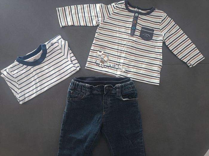 Ensemble bébé 9 mois – Bout’chou, Lee Cooper & Sergent Major