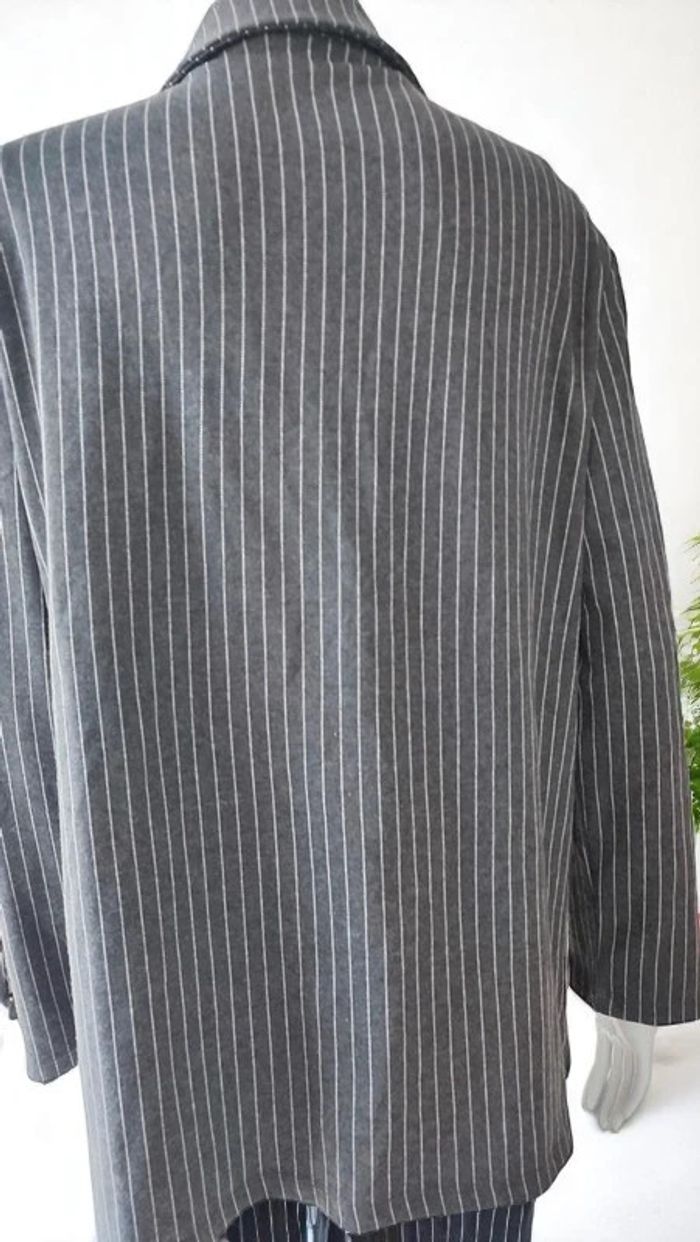 Veste blazer rayé 38 - photo numéro 4