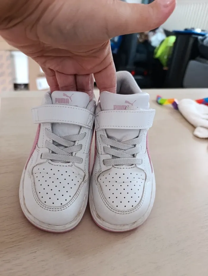 Baskets Puma P27 rose - photo numéro 4