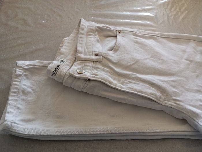 Jean blanc Pull & Bear
