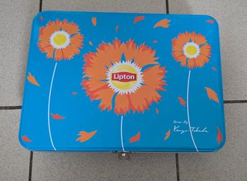 Boîte a thé lipton