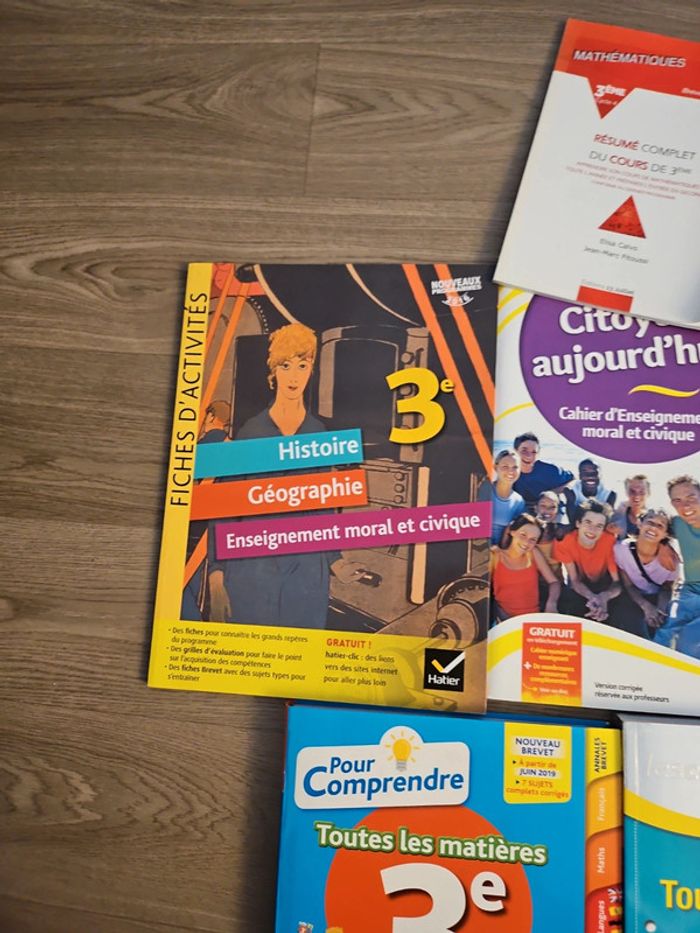 Lot manuels 3 ° brevet - photo numéro 2