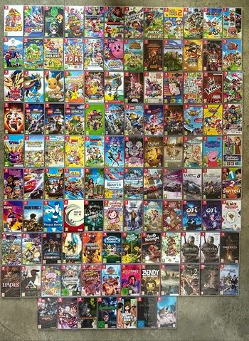 Jeu switch (prix en descriptif)
