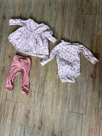 Robe + body dpam 18 mois 80 cm