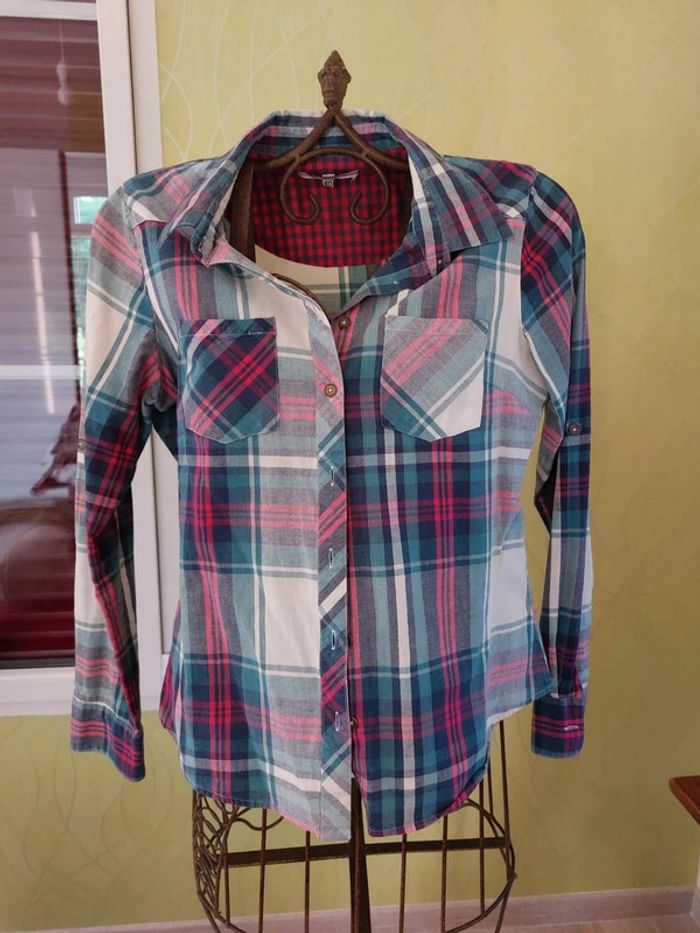 Chemise à carreaux - Taille 40