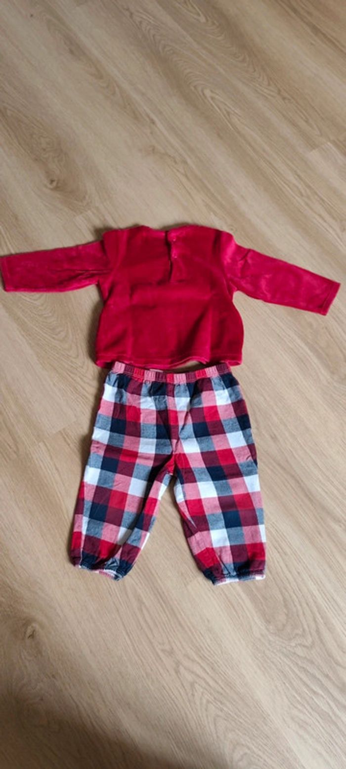 Pyjama velours 18 mois - photo numéro 2