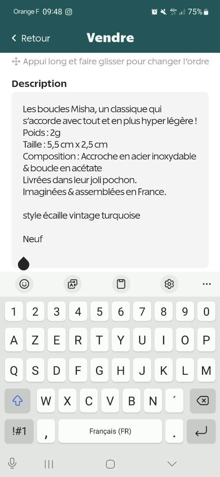 Boucles d'oreilles - photo numéro 4