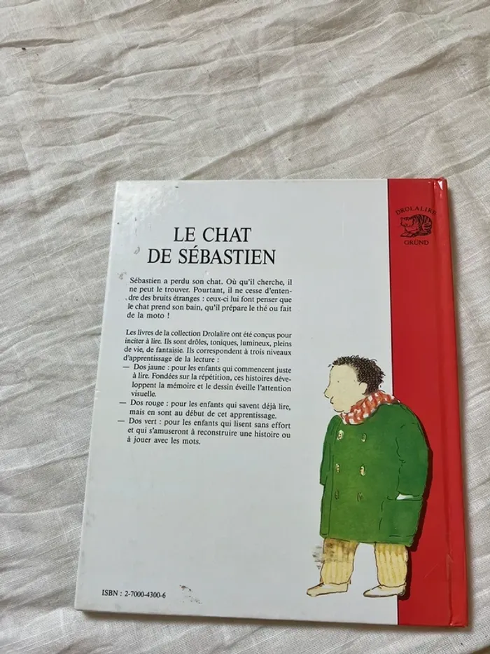 Livre enfant – Le chat de Sébastien - photo numéro 4