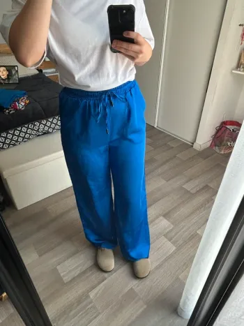 Pantalon fluide à jambes large