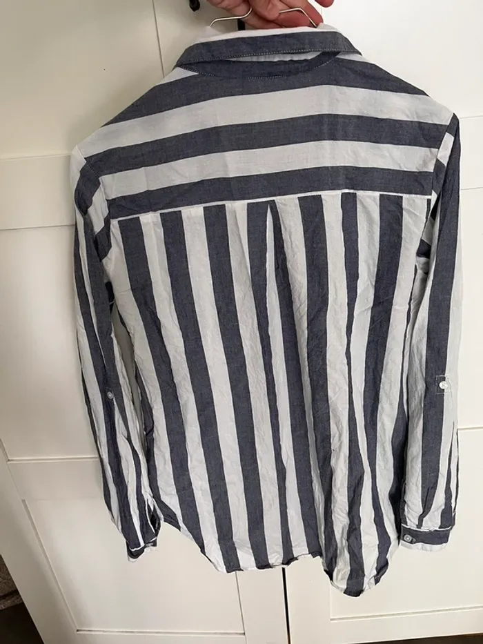 Chemise à rayure bleu foncé - photo numéro 5