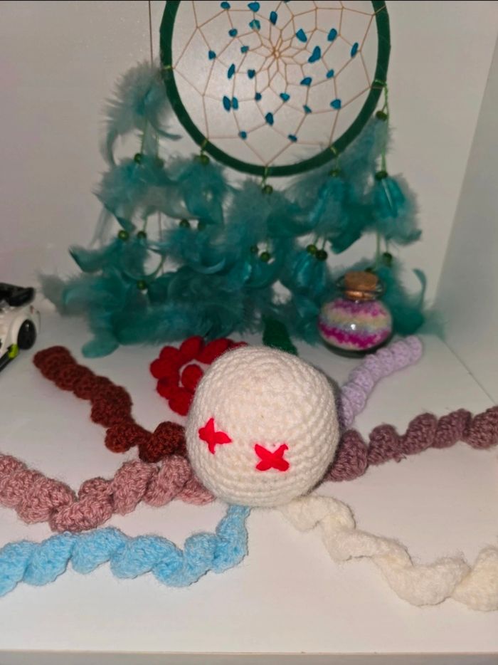 Pieuvre en crochet