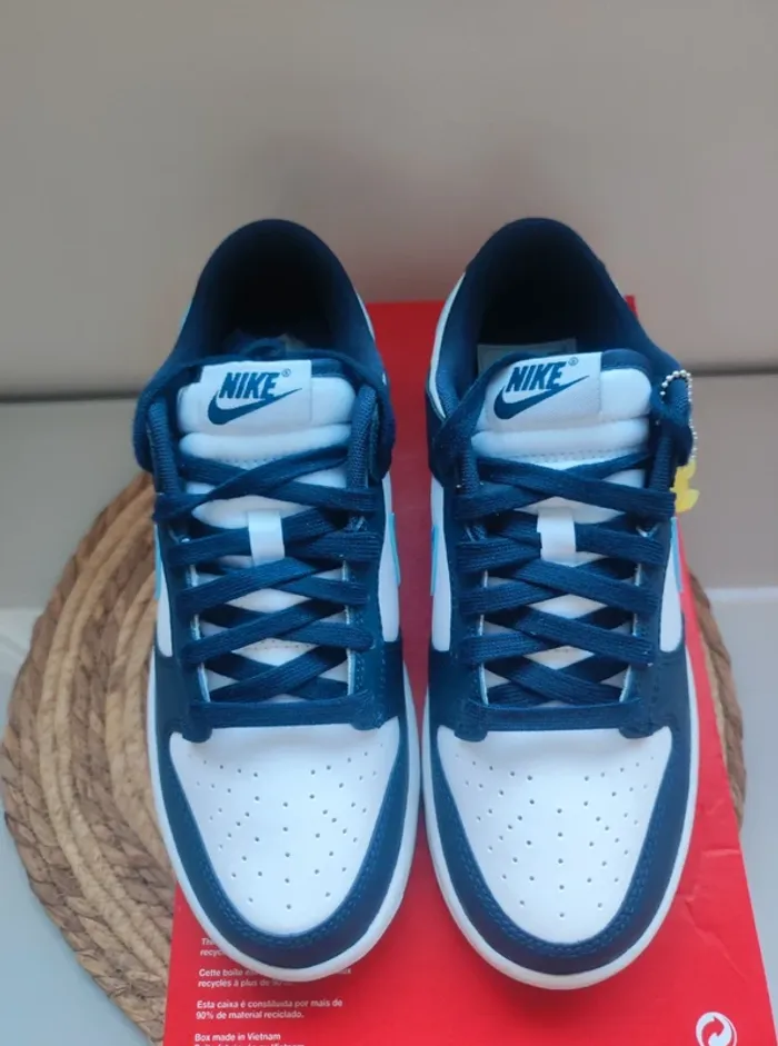 💥 Nike dunk low bleu 38.5 - photo numéro 2