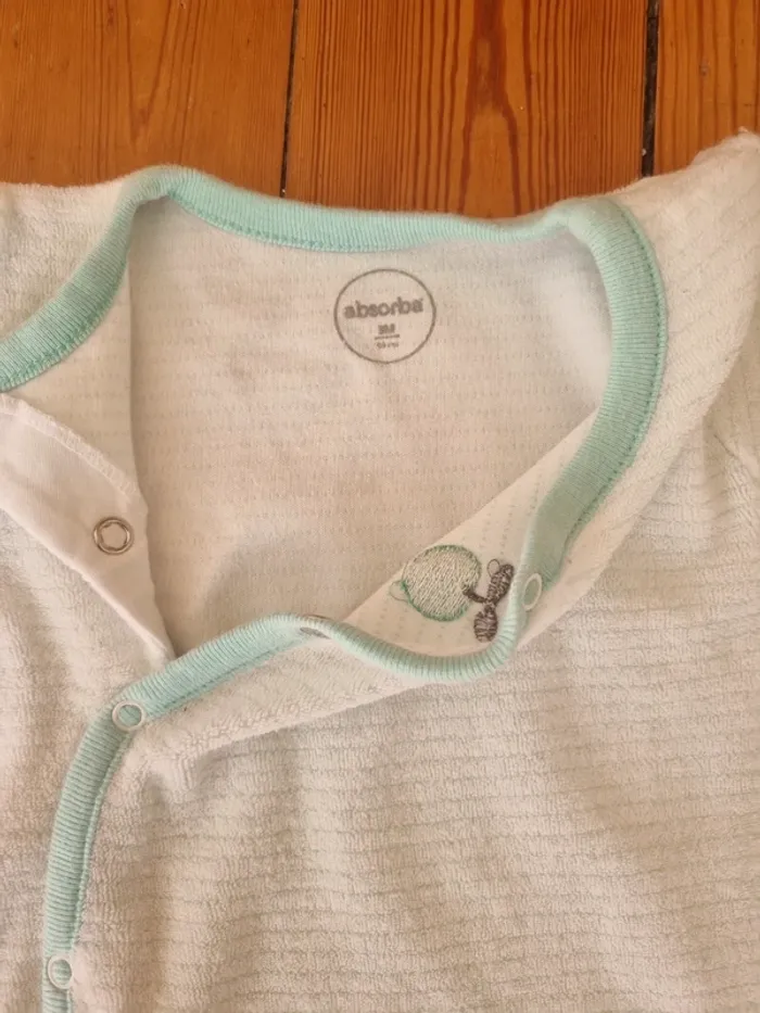Pyjama pomme 🍎  verte - photo numéro 3