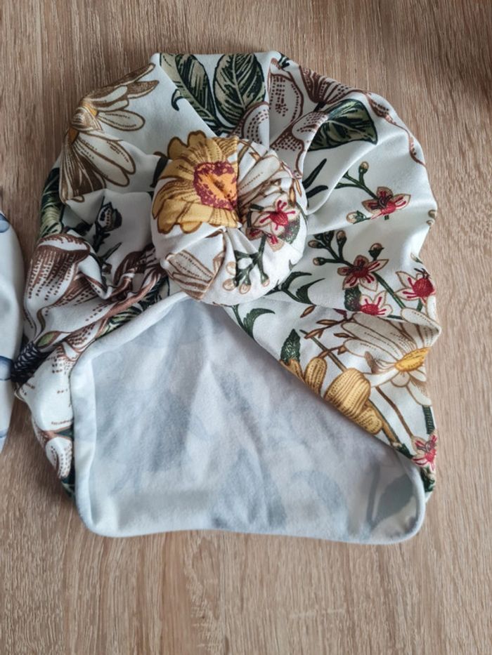 Lot turbans bébé - photo numéro 3