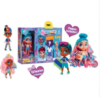 Pack De 2 Poupées Hairdorables 12 CM + 13 Surprises Neuf