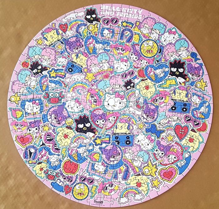 Puzzle 500 p HELLO KITTY complet - photo numéro 2