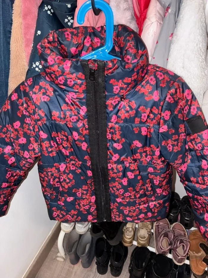 Manteau fleuri