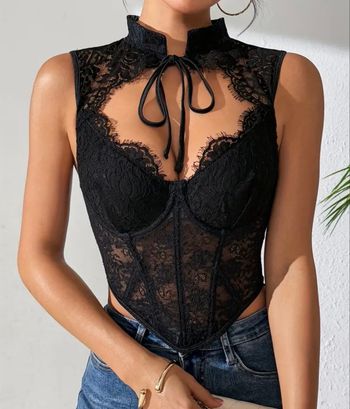 Corset dentelle  m